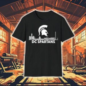 Michigan State Dc Spartans City Skyline Shirt