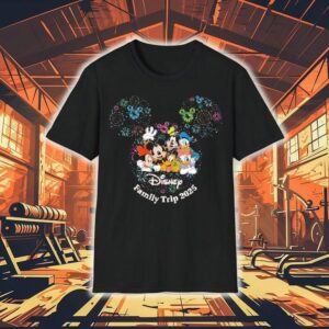 Mickey Mouse And Friends Disney Family Trip 2025 Shirt