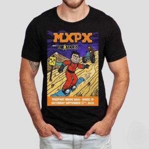 Mxpx 9-27-2025 Treefort Music Hall In Boise Id Shirt