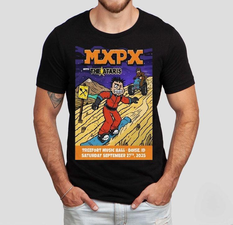Mxpx 9-27-2025 Treefort Music Hall In Boise Id Shirt Mxpx 9-27-2025 Treefort Music Hall In Boise Id Shirt