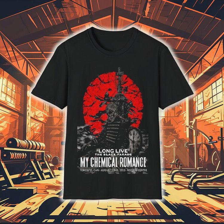 My Chemical Romance Long Live The Black Parade Toronto, On 08-22-2025 Skeleton Shirt My Chemical Romance Long Live The Black Parade Toronto, On 08-22-2025 Skeleton Shirt