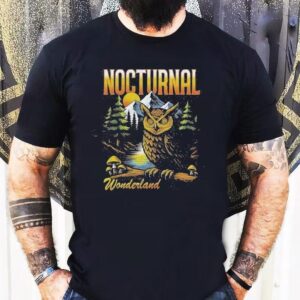 Nocturnal Wonderland Watcher Owl Shirt