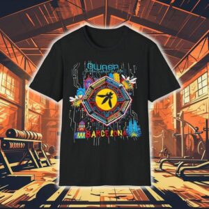 Owasp Global Appsec Eu 2025 Barcelona Fc Cartoon Shirt