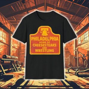 Philadelphia Phillies Cheesesteaks And Wrestling Philly 1682 Shirt