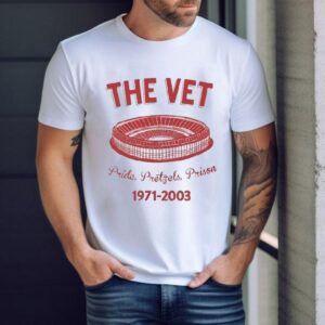 Philadelphia The Vet Pride Pretzels Prison 1971 2003 Shirt