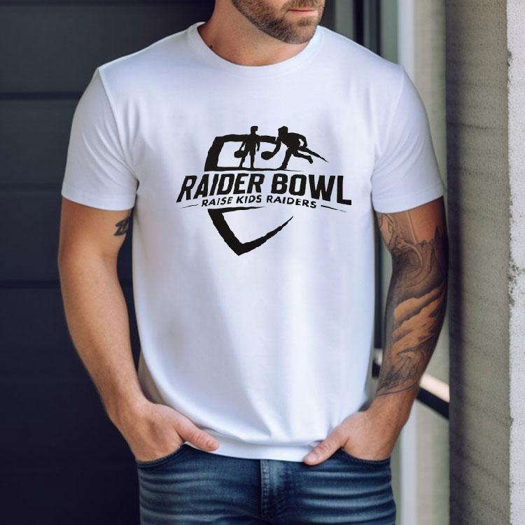 Raider Bowl Raise Kids Raiders Logo Shirt Raider Bowl Raise Kids Raiders Logo Shirt