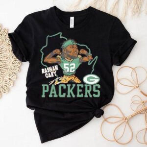 Rashan Gary Green Bay Packers Football Signature Shirt