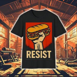 Resist Dc Sandwich Thrower Shirt