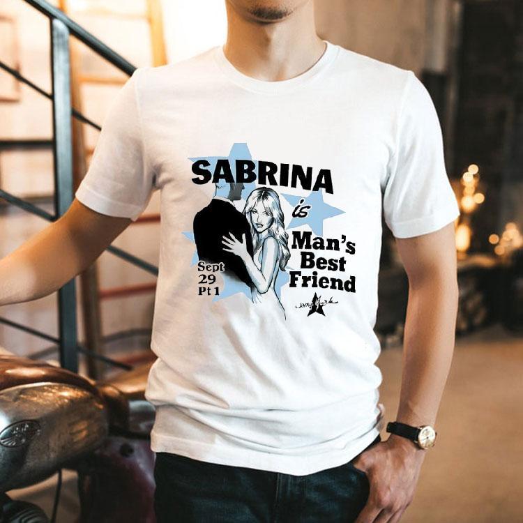 Sabrina Carpenter Is Man’s Best Friend Sept 29 Pt 1 Shirt Sabrina Carpenter Is Man’s Best Friend Sept 29 Pt 1 Shirt