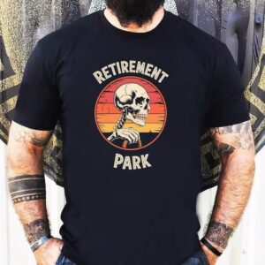 Skeleton Retirement Park Vintage Shirt