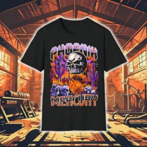 Skull Phoenix Mercury Basketball Horror Shirt