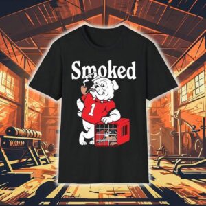 Smoked Georgia Bulldogs Beat Tennessee Volunrs Mascot Shirt