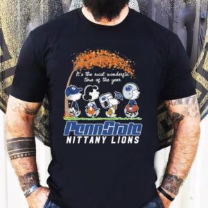 Snoopy The Peanuts Penn State Nittany Lions It’s The Most Wonderful Time Of The Year Shirt