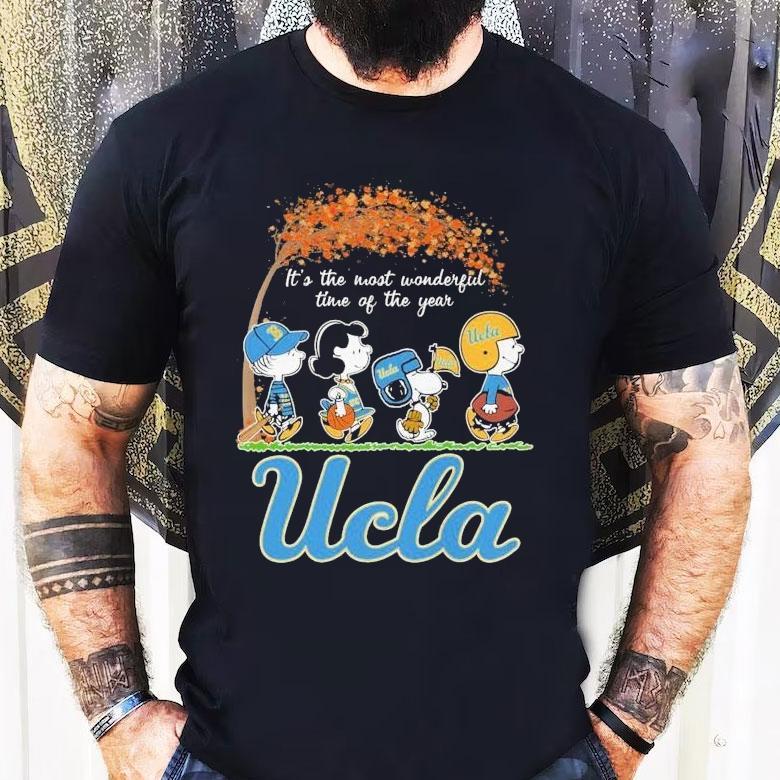 Snoopy The Peanuts Ucla Bruins It’s The Most Wonderful Time Of The Year Shirt Snoopy The Peanuts Ucla Bruins It’s The Most Wonderful Time Of The Year Shirt
