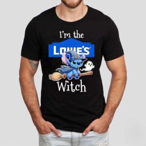Stitch Ghost I’m The Lowe’s Witch Halloween Shirt