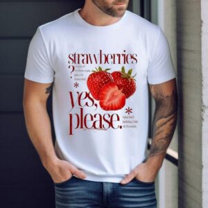 Strawberries It Is A Genus Of Stoloniferous Creeping Plants Of The Rosaceae Family Please Shirt