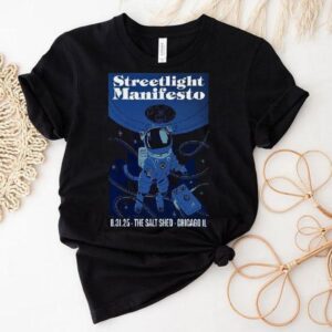Streetlight Manifesto Aug 31, 2025 The Salt Shed Indoors, Chicago, Il Astronaut Shirt