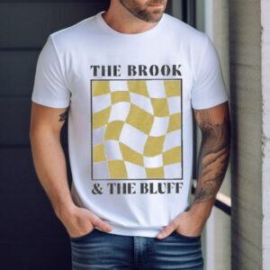 The Brook The Bluff Wavy Yellow Checkered Shirt
