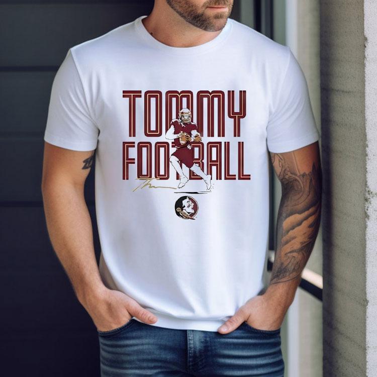 Tommy Castellanos Florida State Seminoles Football Signature Shirt Tommy Castellanos Florida State Seminoles Football Signature Shirt