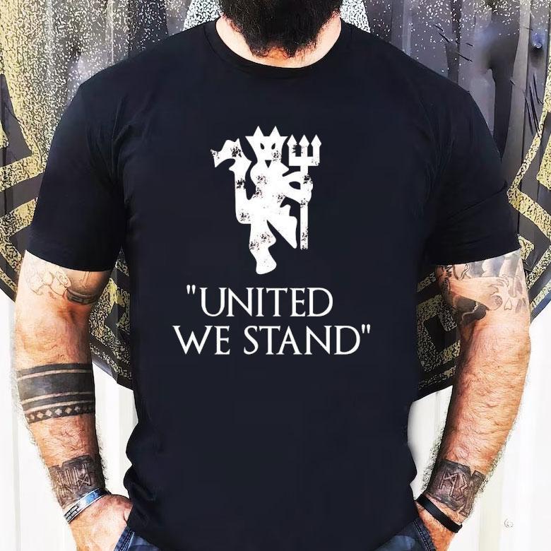 United We Stand Manchester United Football Club Shirt United We Stand Manchester United Football Club Shirt