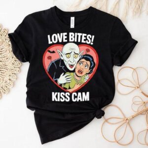 Vampire Love Bites Kiss Cam Parody Halloween Shirt