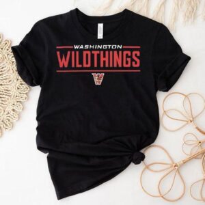 Washington Wild Thing Logo Baseball Shirt