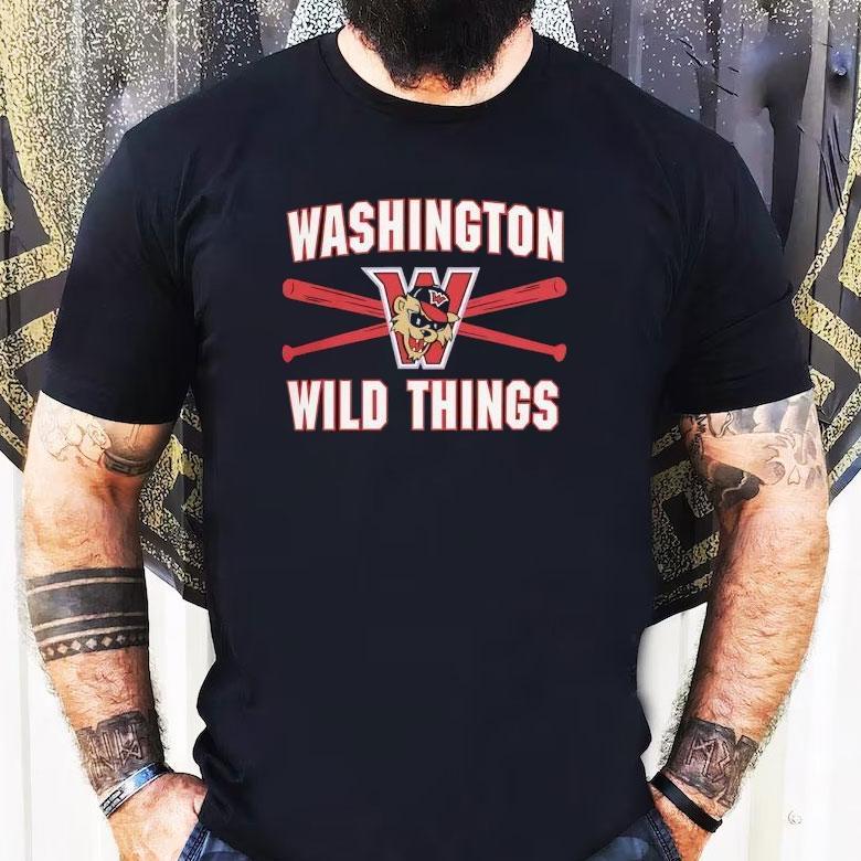 Washington Wild Thing Logo Shirt Washington Wild Thing Logo Shirt