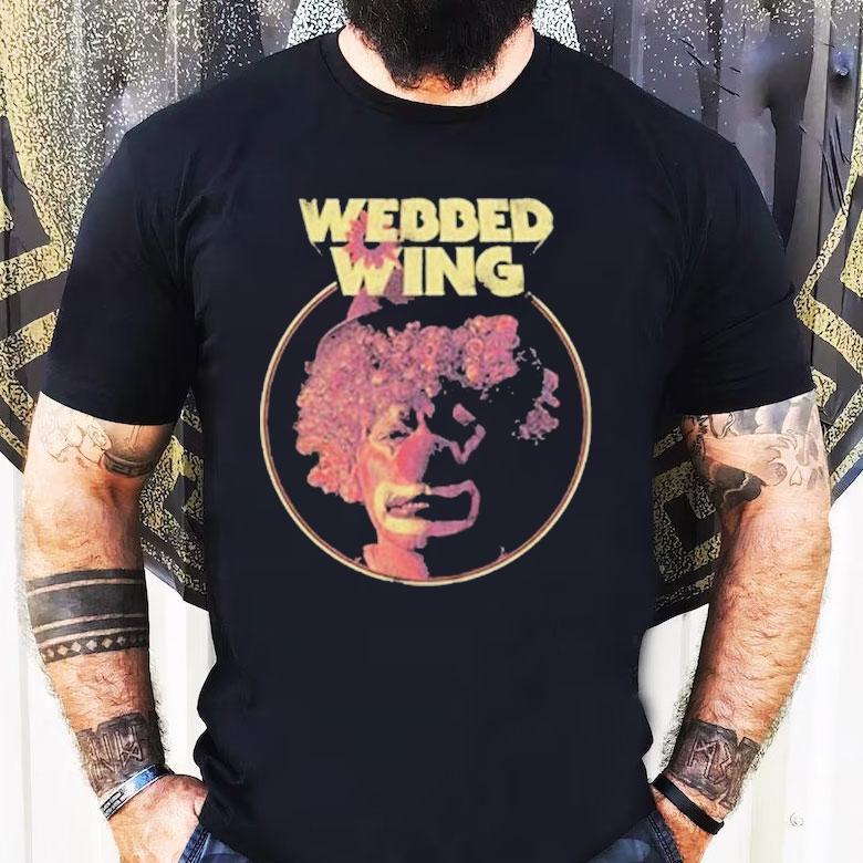Webbed Wing Crying Clown Head Shirt Webbed Wing Crying Clown Head Shirt