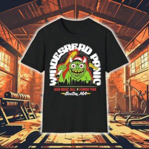 Widespread Panic Agust 21-23 2025 Mgm Music Hall At Fenway Park Boston, Ma Boston Red Sox Mascot Shirt