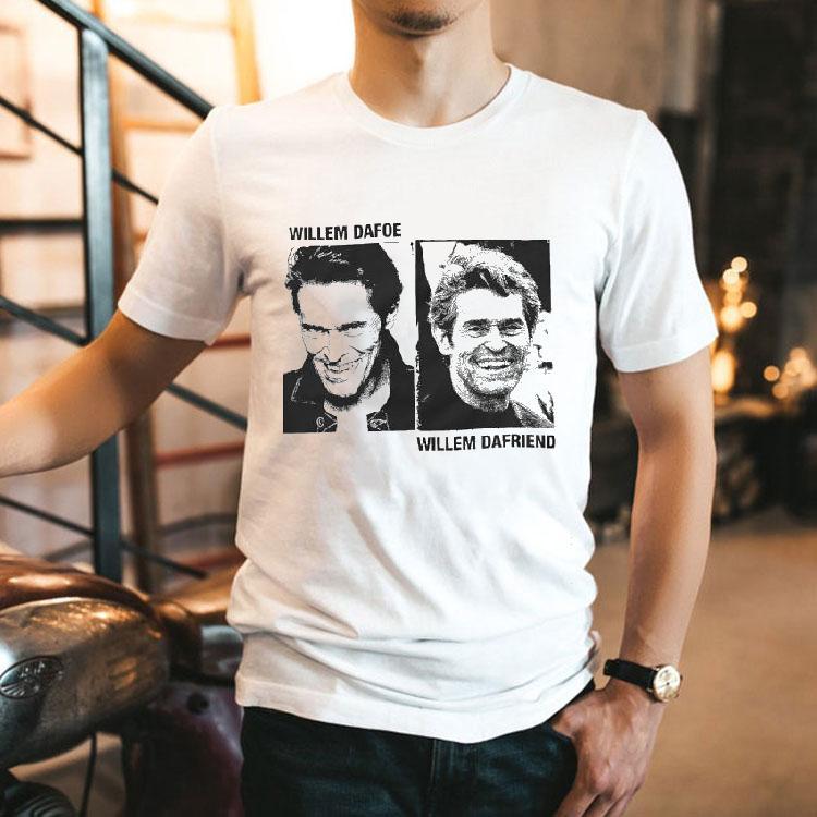 Willem Dafoe And Willem Dafriend Photo Shirt Willem Dafoe And Willem Dafriend Photo Shirt
