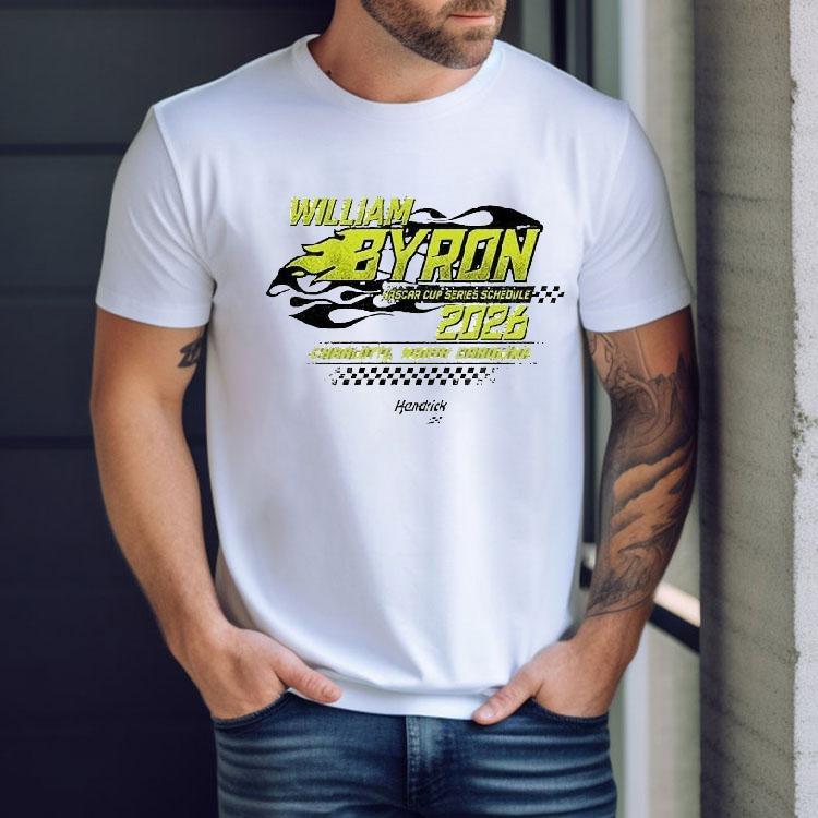 William Byron Hendrick Motorsports Team 2026 Nascar Cup Schedule Charrlotte North Carolina Shirt William Byron Hendrick Motorsports Team 2026 Nascar Cup Schedule Charrlotte North Carolina Shirt