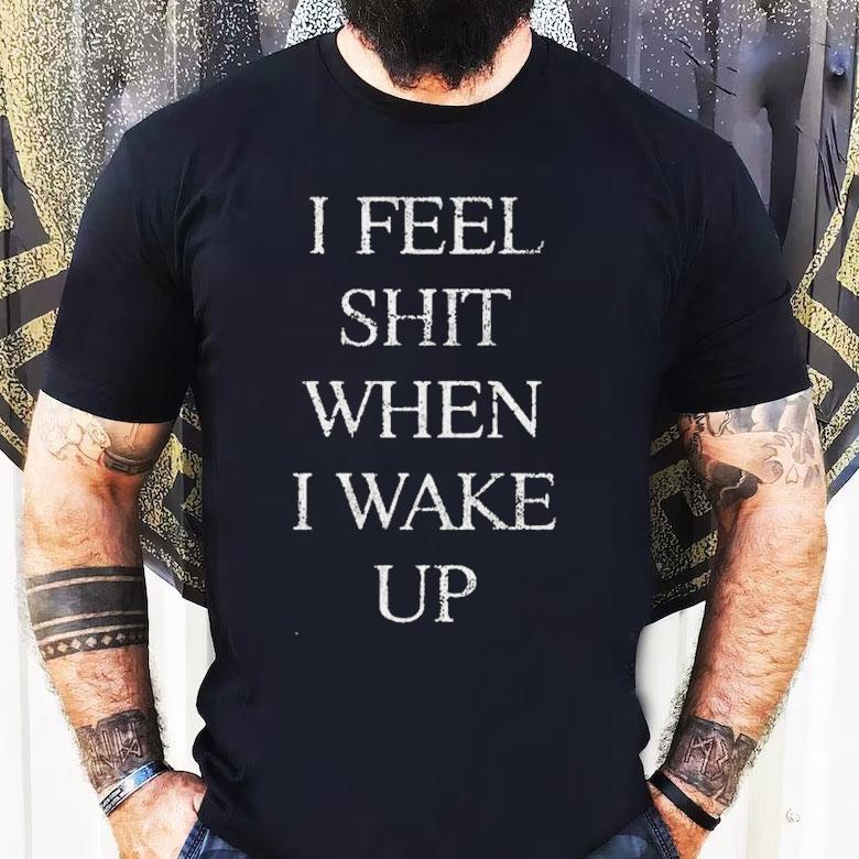 Yungblud I Feel Shit When I Wake Up Lovesick Lyric Shirt Yungblud I Feel Shit When I Wake Up Lovesick Lyric Shirt