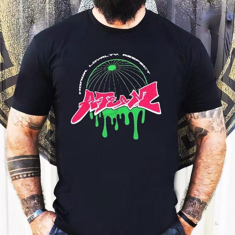 Zero A-team Honor Loyalty Respect Shirt Zero A-team Honor Loyalty Respect Shirt