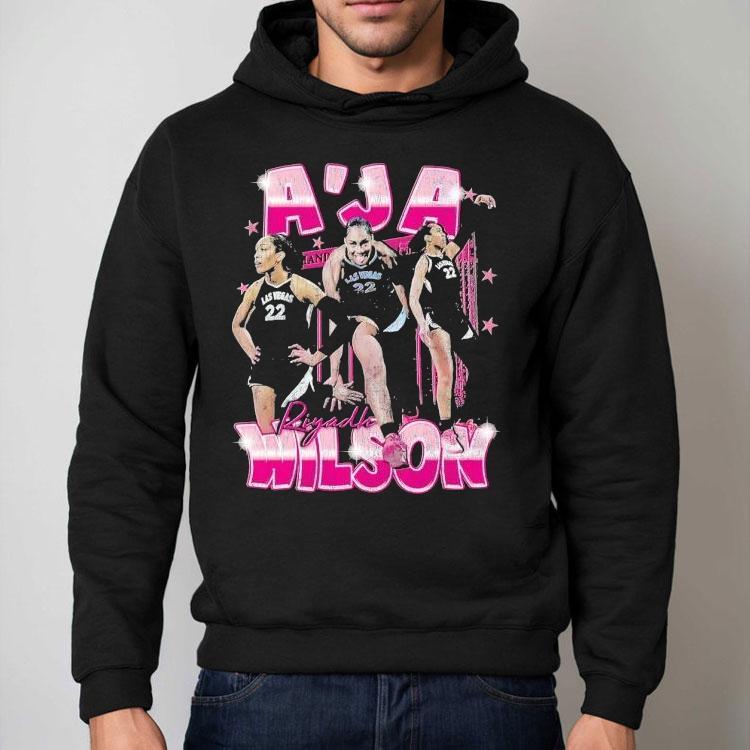 A’ja Riyadh Wilson Las Vegas Aces Basketball Shirt A’ja Riyadh Wilson Las Vegas Aces Basketball Shirt
