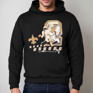 Aaron Brooks Quarterback New Orleans Saints Football Shirt 2 Aaron Brooks Quarterback New Orleans Saints Football Hoodie