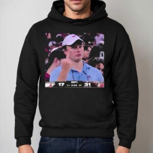 Angry Alabama Crimson Tide Fan Middle Finger Hoodie