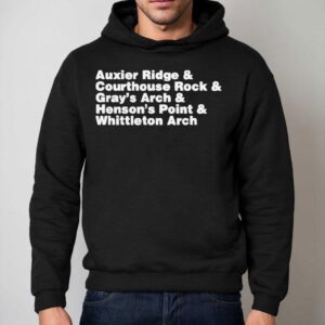 Auxier Ridge And Courthouse Rock And Gray's Arch And Henson's Point And Whittleton Arch Red River Gorge Shirt 2 Auxier Ridge And Courthouse Rock And Gray S Arch And Henson S Point And Whittleton Arch Red River Gorge Hoodie
