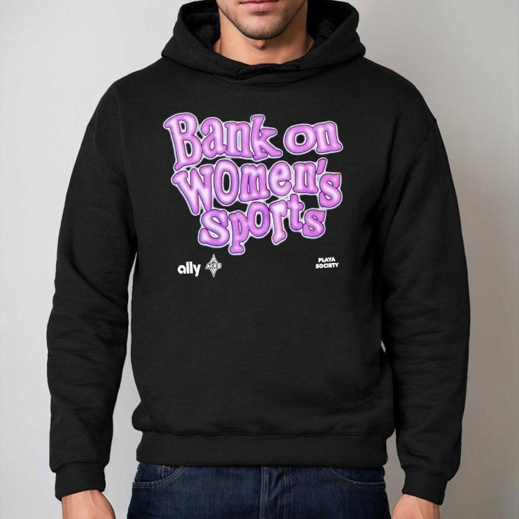 Bank On Women’s Sports Wnba Las Vegas Aces Logo Shirt Bank On Women’s Sports Wnba Las Vegas Aces Logo Shirt