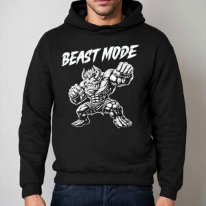 Beast Mode Muscled Bull Hoodie