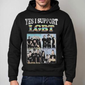 Blink-182 Yes I Support Lgbt Shirt 2 Blink Yes I Support Lgb Hoodie