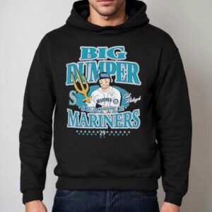Cal Raleigh Big Dumper Seattle Mariners Baseball Shirt 2 Cal Raleigh Big Dumper Seattle Mariners Baseball Hoodie