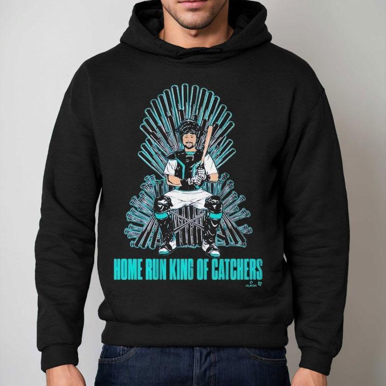 Cal Raleigh Home Run King Of Catchers Shirt Cal Raleigh Home Run King Of Catchers Shirt