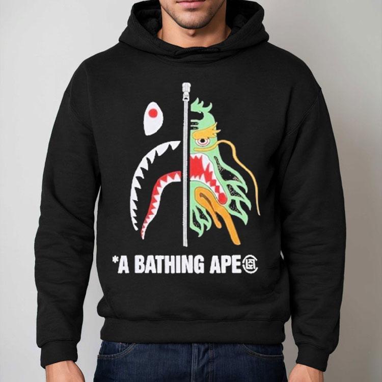 Camo Shark A Bathing Ape Shirt Camo Shark A Bathing Ape Shirt