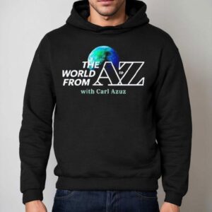 Carl Azuz The World From To Az Logo Shirt 2 Carl Azuz The World From To Az Logo Hoodie