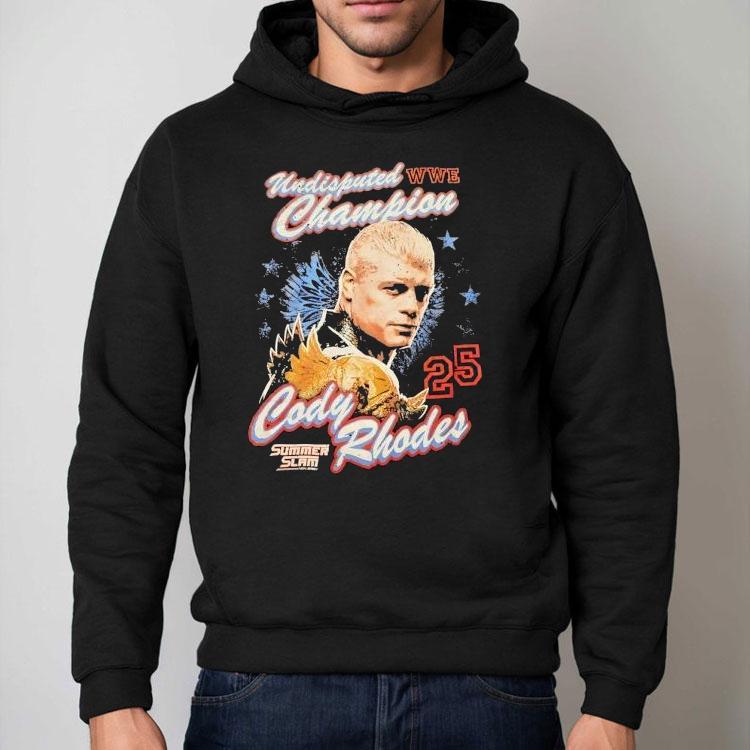 Cody Rhodes Summerslam Undisputed Wwe Champion 2025 Shirt Cody Rhodes Summerslam Undisputed Wwe Champion 2025 Shirt