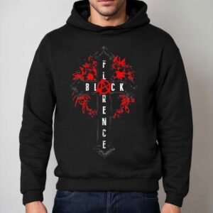 Florence Black Cross Shirt 2 Florence Black Cross Hoodie
