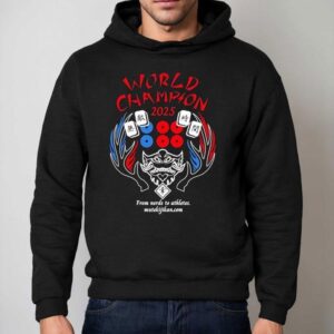 From Nerds To Athletes World Champion 2025 Shirt 2 From Nerds To Athletes World Champion Hoodie