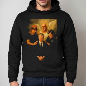 Gavin Newsom And Hulk Hogan Tucker Carlson The Chosen One A Fantastic Shirt 2 Gavin Newsom And Hulk Hogan Tucker Carlson The Chosen One A Fantastic Hoodie