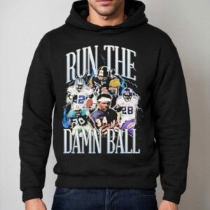 Green Bay Packers Chicago Bears Dallas Cowboys Minnesota Vikings Run The Damn Ball Shirt 2 Green Bay Packers Chicago Bears Dallas Cowboys Minnesota Vikings Run The Damn Ball Hoodie