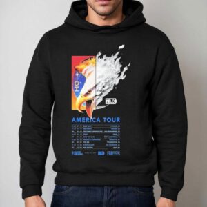 Hi Lo America Tour Dates Eagle Hoodie